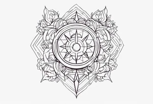 discipline consistency tattoo idea