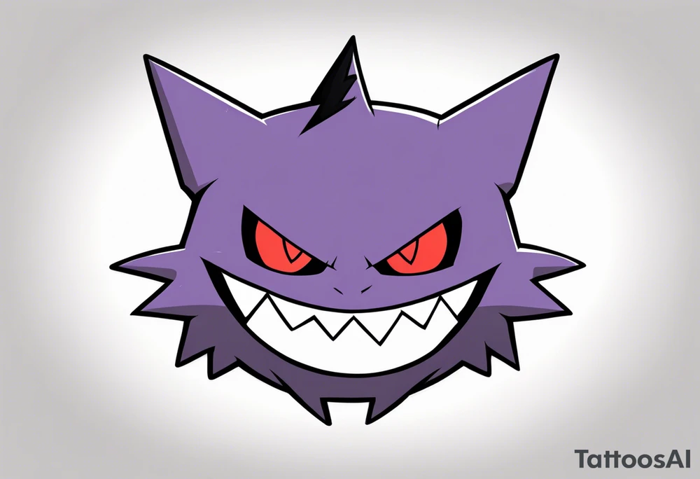 Gengar tattoo idea