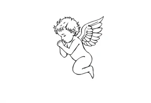 cherub tattoo idea