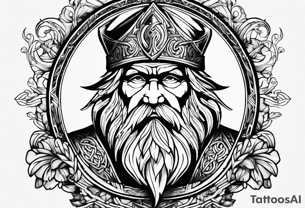 Norse pendant tattoo idea