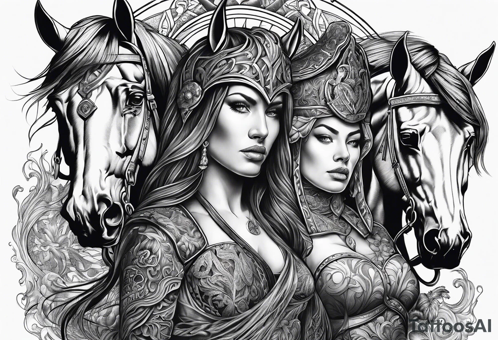 Four horsemen tattoo idea