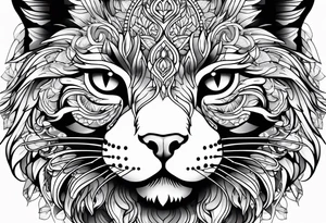 gato tattoo idea