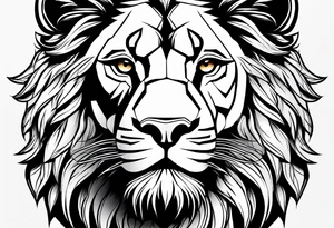 little lion tattoo idea