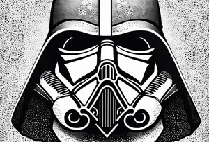 Storm trooper Darth vader tattoo idea