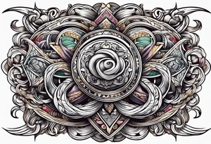 Rope knots tattoo idea