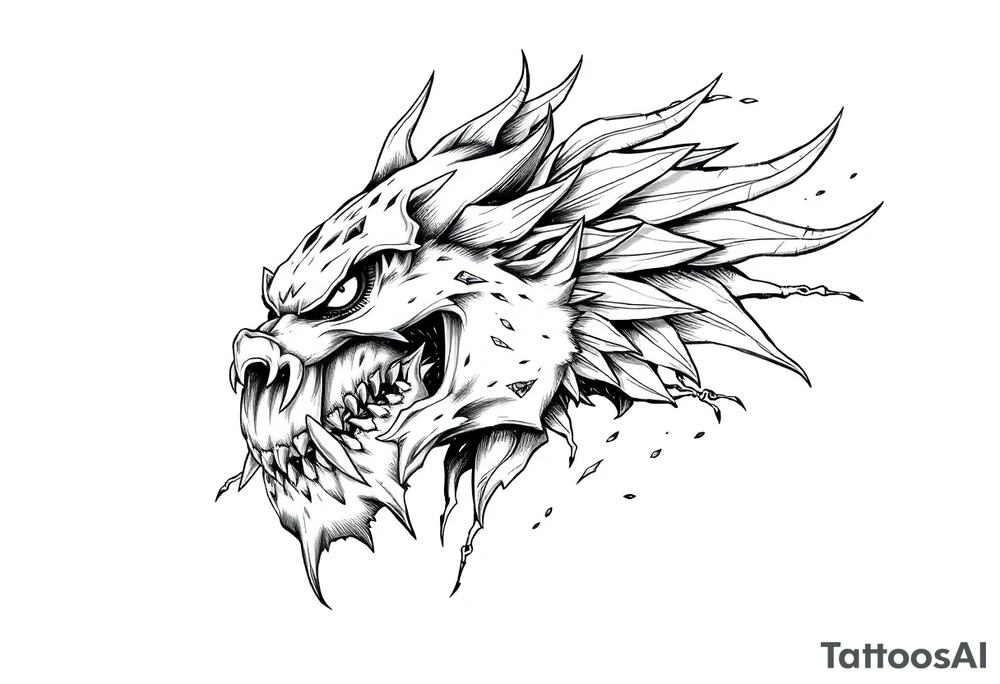 лев tattoo idea