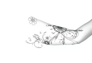 The story of the end times in the Bible of new king James from the religion Christianity tattoo idea