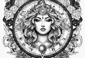 Astrology tattoo idea