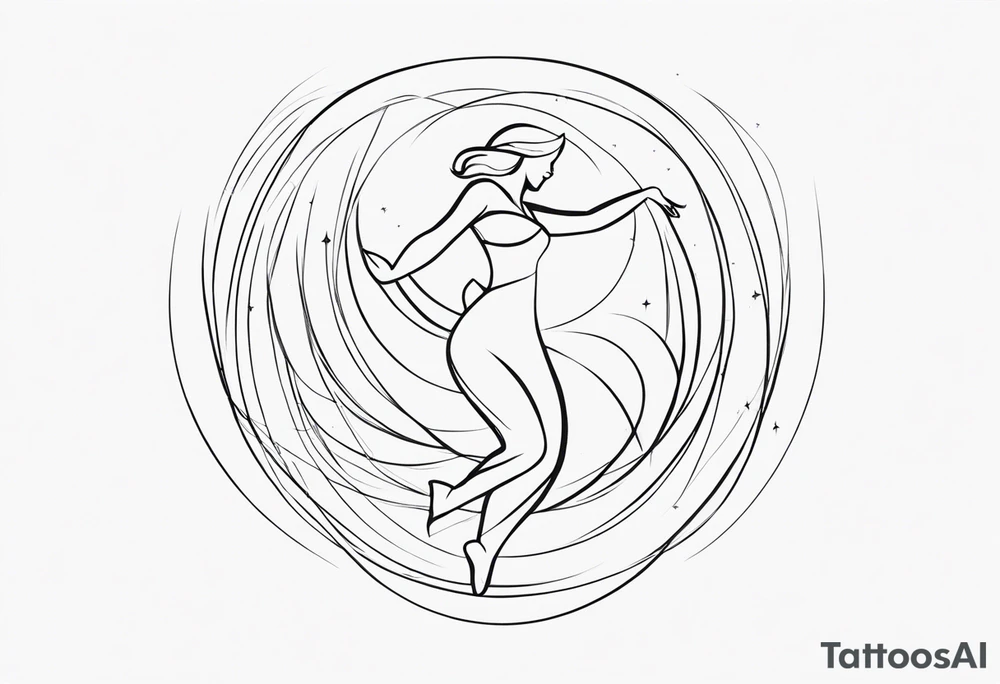 dancing tattoo idea