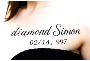 diamond Simon 02/14/97 tattoo idea