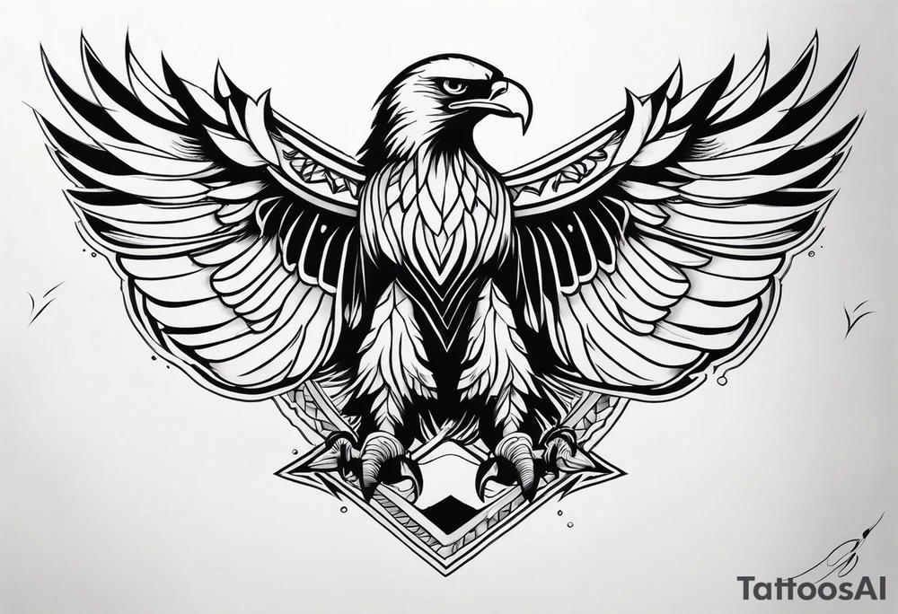 eagle tattoo idea