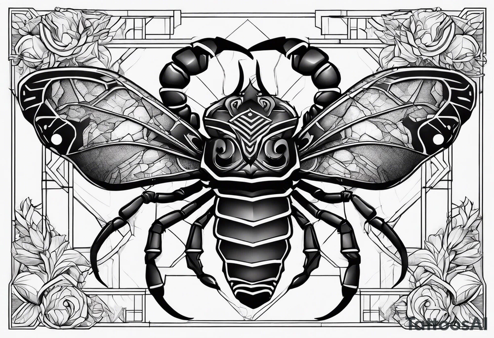 scorpio tattoo idea