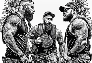 Rucking, brotherhood, fitness, GrowRuck tattoo idea