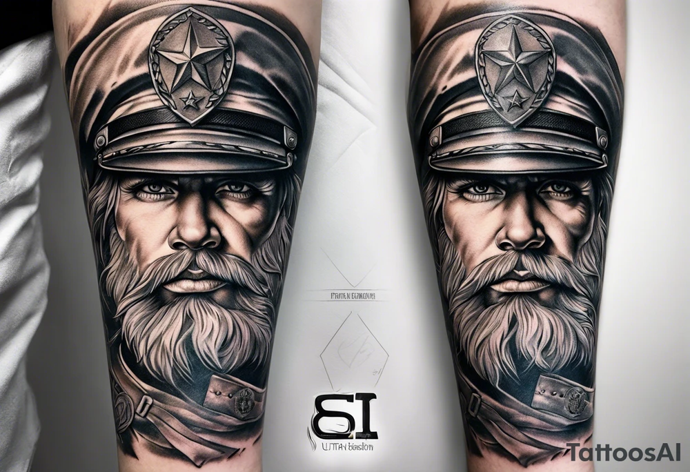 A military related forearm tattoo tattoo idea
