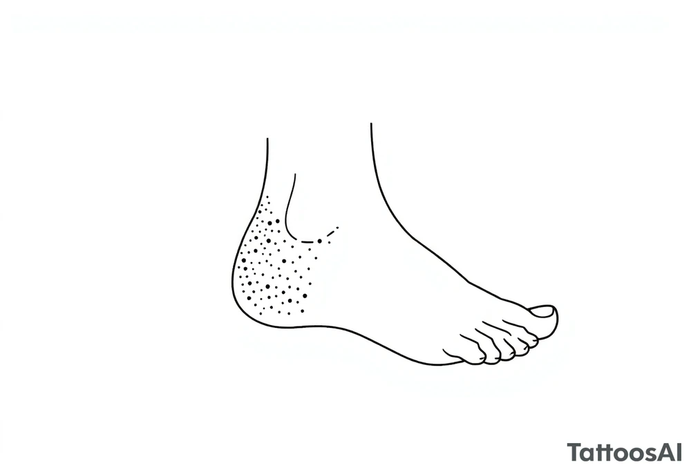 ankle tattoo on the ankle tattoo idea