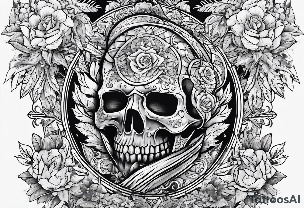 death tattoo idea