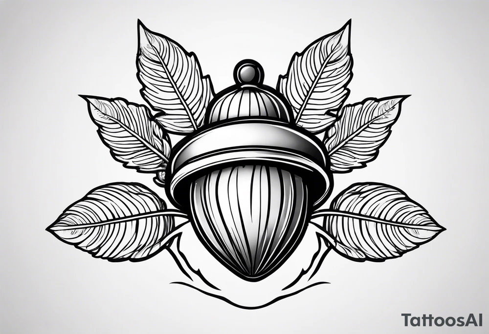 Acorn tattoo idea