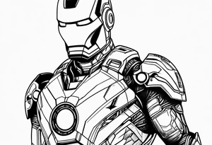 iron man with his famous quotes tattoo idea