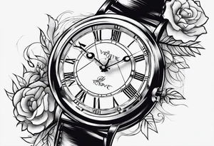 The topic is: wrong time, but I don't want it to be the clock at the tattoo tattoo idea