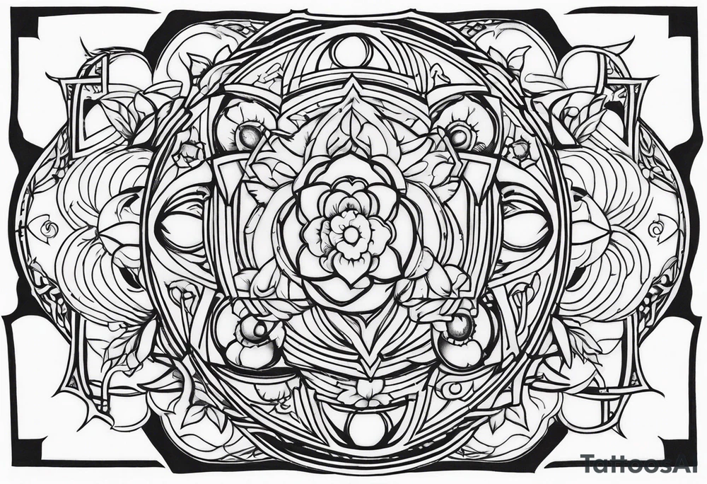 chemical tattoo tattoo idea