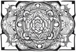 chemical tattoo tattoo idea