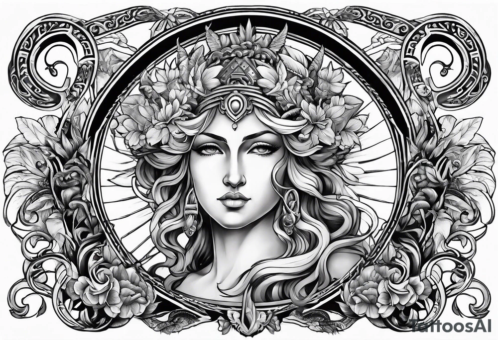 Greek gods tattoo idea