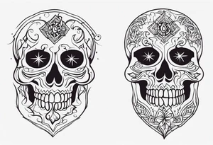 Rip woundly mark body  tattoo design tattoo idea