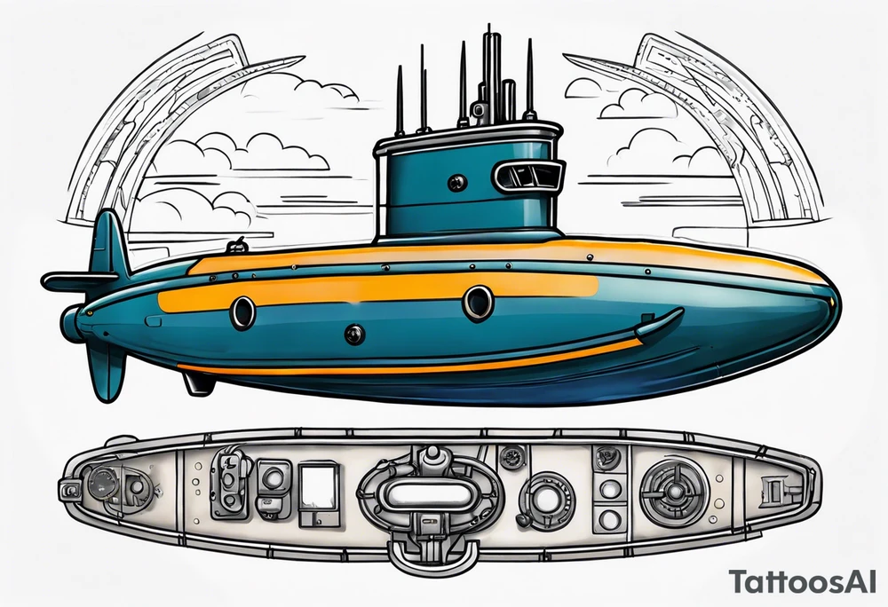 virginia class submarine tattoo idea