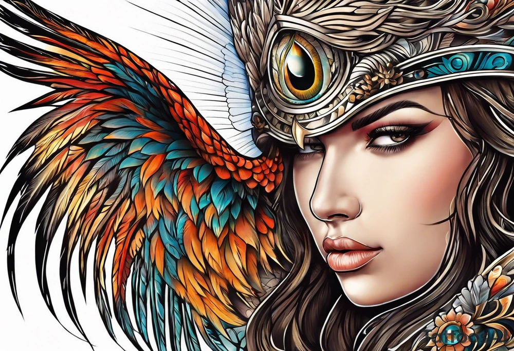 Águia tattoo idea