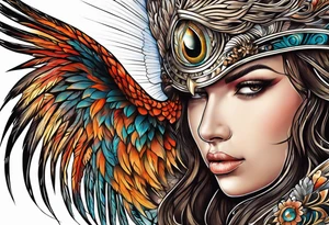 Águia tattoo idea