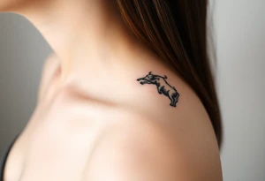 Cattle brand of DH tattoo idea