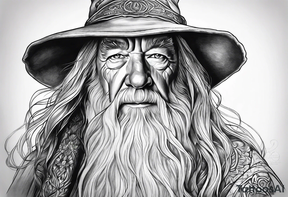 Gandalf tattoo idea