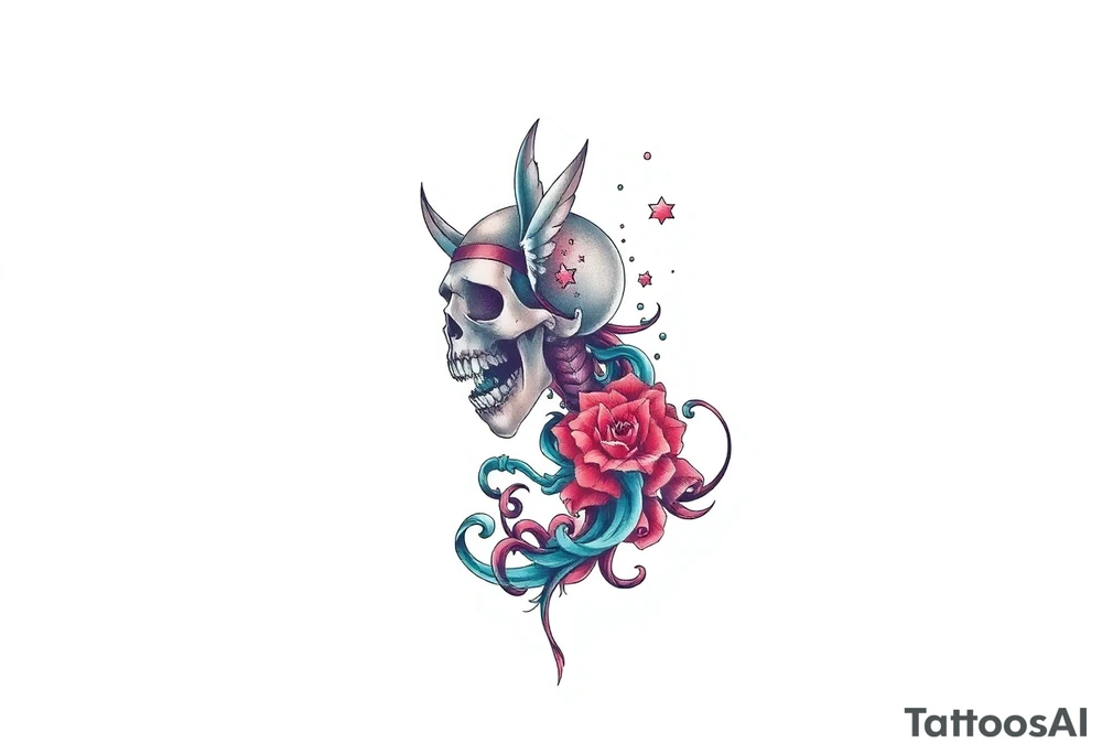 hip tattoo on the hip tattoo idea