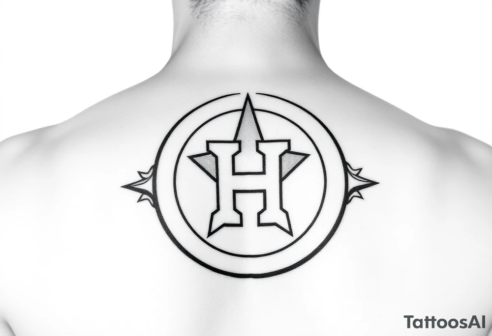 Houston Astros logo tattoo idea