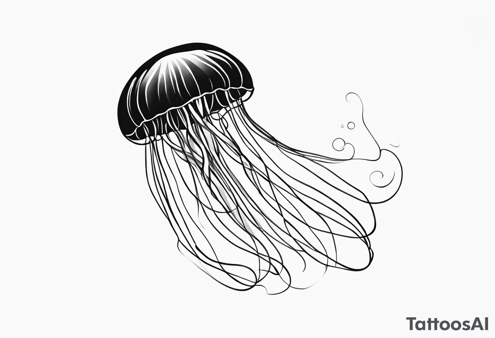 jellyfish tattoo idea
