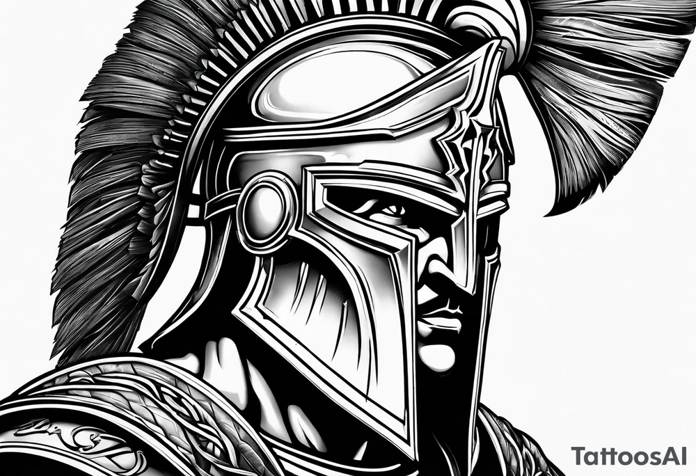 spartan tattoo idea