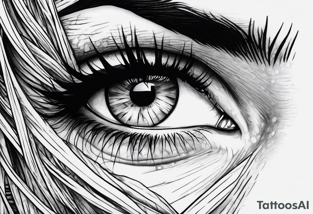 Byakugan eyes tattoo idea