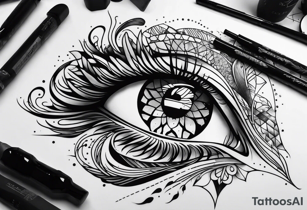 galaxy tattoo idea