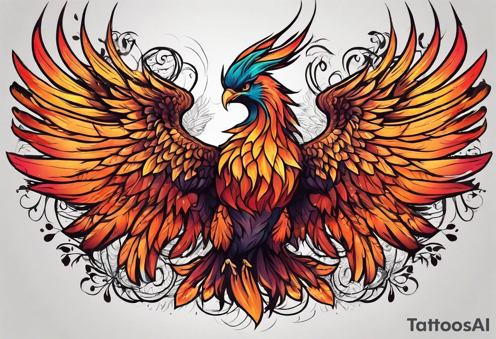 Phoenix who came back tattoo idea