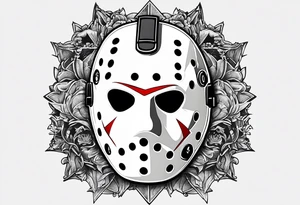 Friday the 13th Jason mask, Star Wars tattoo idea