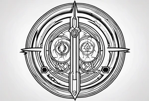 Jedi order symbol with doctor who tattoo idea