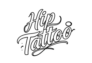 hip tattoo on the hip tattoo idea