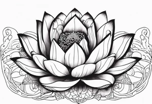lotus flowers tattoo idea