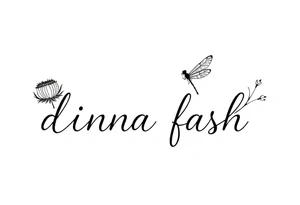 minimalist for hand thistle with dragonfly text : dinna fash tattoo idea