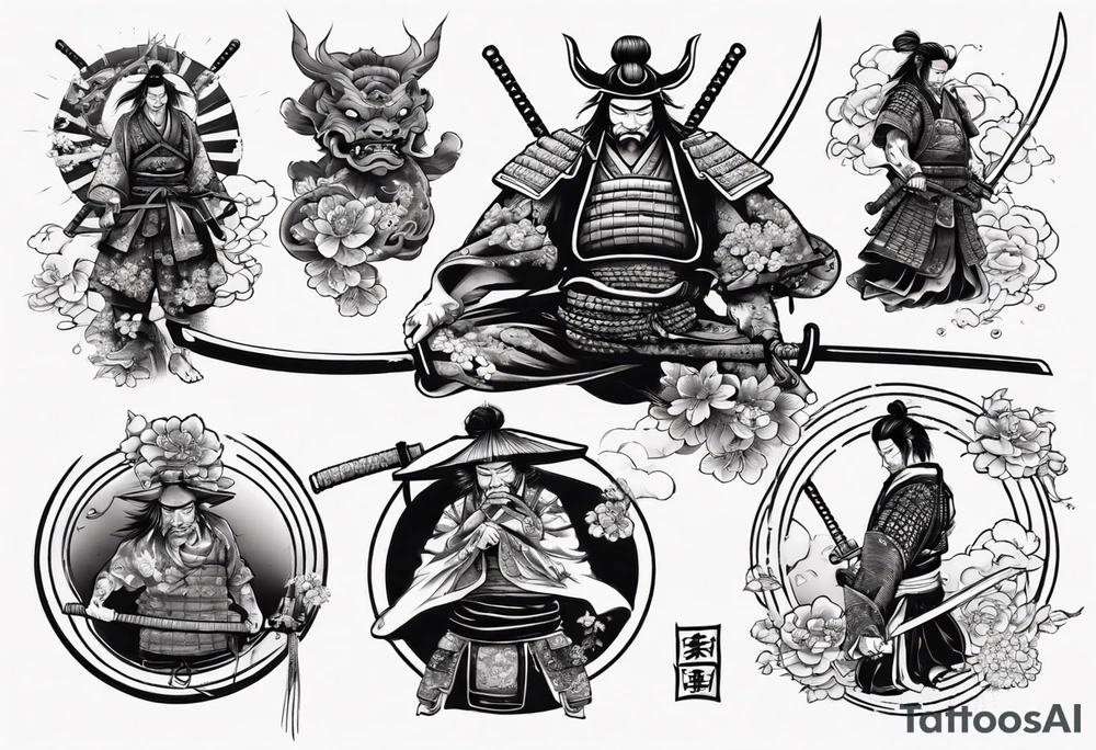 samurai tattoo idea