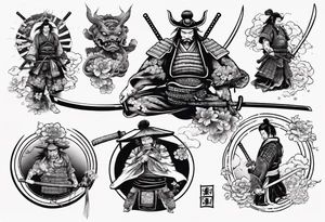 samurai tattoo idea