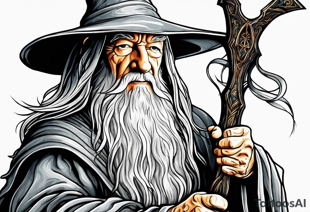 Gandalf you shall not pass tattoo idea