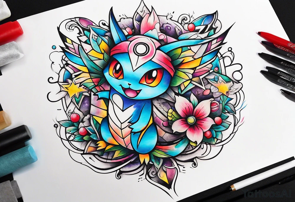 Pokemon tattoo idea