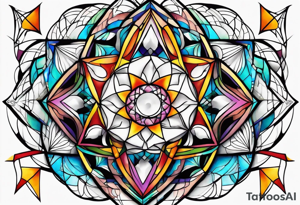sacred geometry tattoo idea