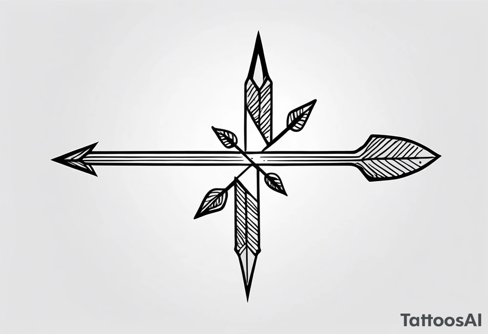 Arrow tattoo idea